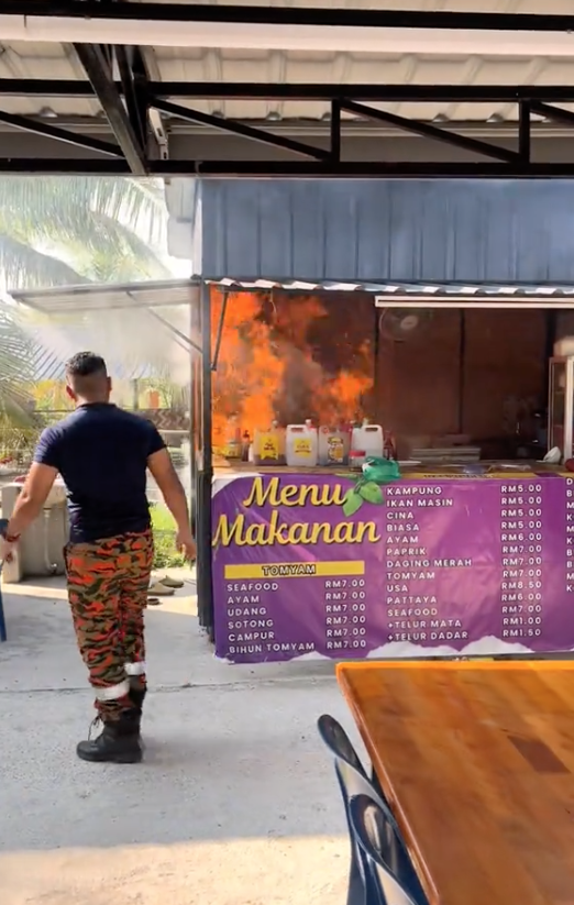 Image from: Warga Emas, Remaja Terselamat Dalam Kebakaran Di Pendang