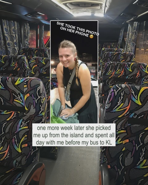 Image from: Hanya Kerana Tertidur Dalam Bas, Wanita Belarus Temui Kasih Seorang ‘Mak’ Di Terengganu