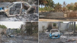 Image from: Kebakaran Hutan Di Dungun, Wanita Kongsi Keadaan Sekitar Rumah Diselubungi Asap