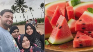 Image from: Dua Gajah Tiba-Tiba Bergaduh Ketika Dimandikan, Hempap Seorang Wanita