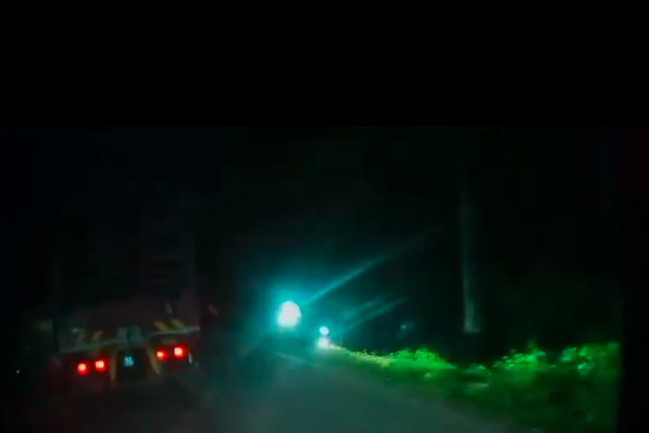 Image from: Kereta Terjunam Dalam Gaung, Tular Video Kemalangan Di Jalan Tapah