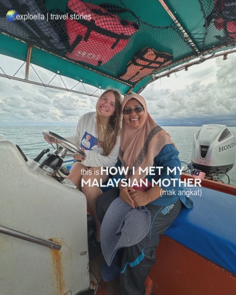 Image from: Hanya Kerana Tertidur Dalam Bas, Wanita Belarus Temui Kasih Seorang ‘Mak’ Di Terengganu