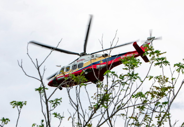 Image from: Bomba Temui Petunjuk Baharu SAR Gunung Batu Putih, Operasi Disambung Esok