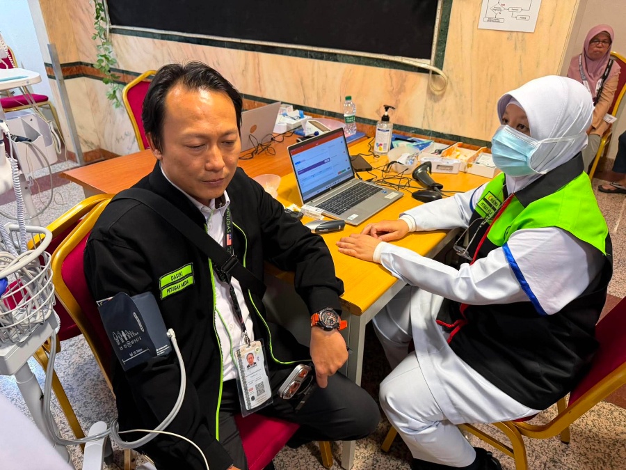 Image from: Lima Hari Paling Mencabar, Petugas Perubatan Haji Bersedia Hadapi Masyair