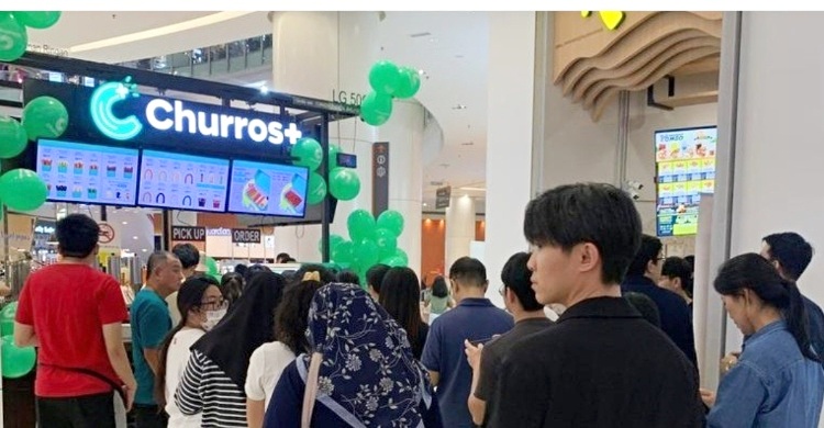 Image from: Churros+ Diserbu Rakyat Malaysia Sempena Meraikan Status Halal JAKIM
