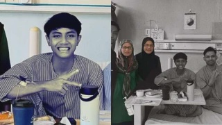 Image from: "Allah pinjamkan abang untuk hanya 13 tahun..", Coretan Ibu Untuk Amir Ashraf Sentuh Hati Ramai