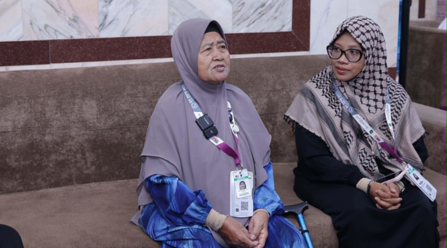 Image from: Antara Jemaah Paling Berusia, Muratul Gembira Jadi Tetamu Allah Pada Usia 88 Tahun