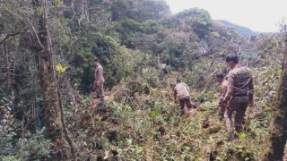 Image from: Pendaki Hilang: Keadaan Mangsa Masuki Fasa Kritikal, Bomba Laksana "Winching Point"