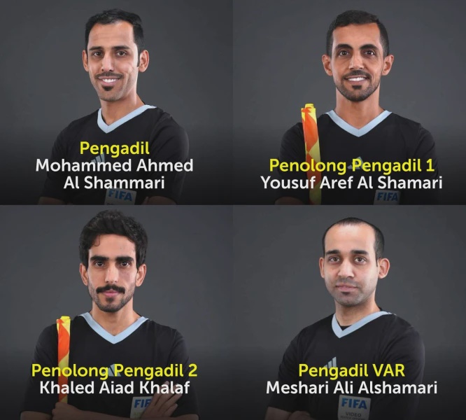 Image from: FAM Lantik Pengadil Dari Qatar Untuk Final Piala Malaysia