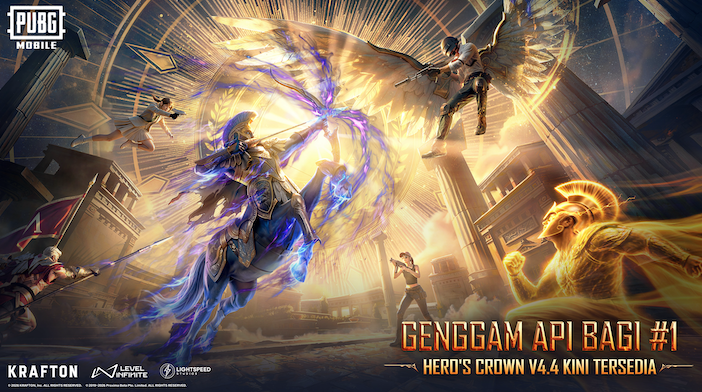 Image from: Legenda Yunani Purba Dan Kolab Baru Gegarkan PUBG Mobile Versi 4.4