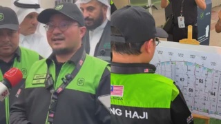Image from: Cuaca Panas Lebih 40 Darjah Celcius, Jemaah Dinasihat Jaga Kesihatan Menjelang Wukuf