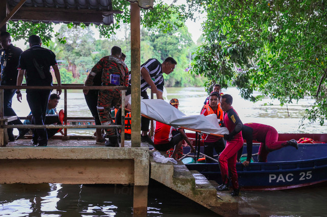 Image from: Dua Beradik Perempuan Ditemukan Lemas Di Sungai Jeram Hulu