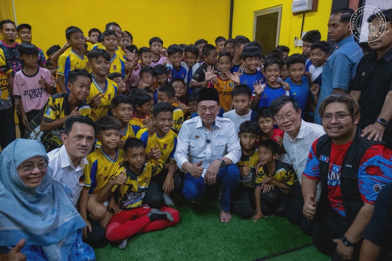 Image from: Anwar Lancar Akademi Bola Sepak DNA Faisal Halim, Perkasa Pembangunan Akar Umbi