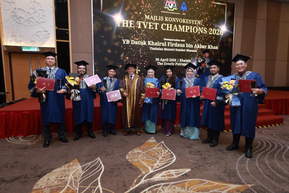 Image from: Majlis Konvokesyen: The TVET Champions 2026 “Martabatkan Kepimpinan Melalui Kemahiran”