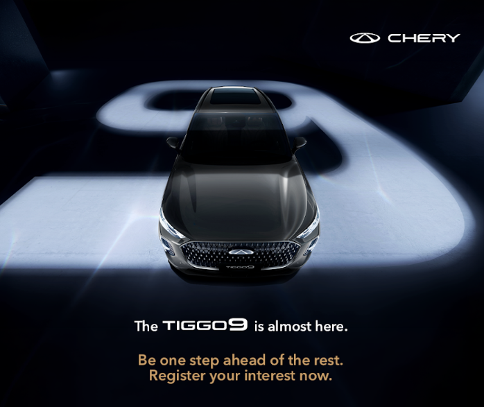 Image from: Chery Kini Buka Pendaftaran TIGGO 9 Untuk Pelanggan Yang Berminat