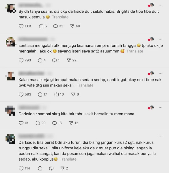 Image from: Abang Ni Tanya "Darkside" Ada Bini, Tak Sangka Dengan Jawapan Geng Suami