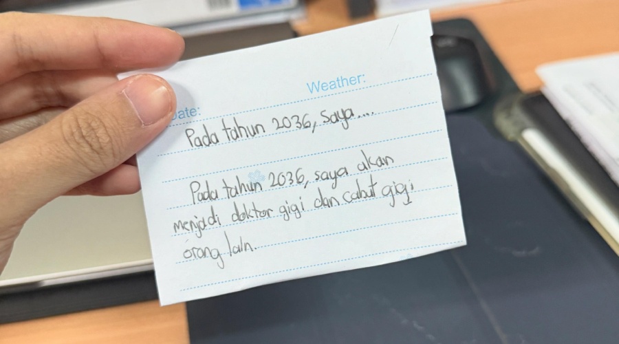 Image from: Kongsi Cita-cita, Jawapan Murid Buat Cikgu 'Sesak Nafas'