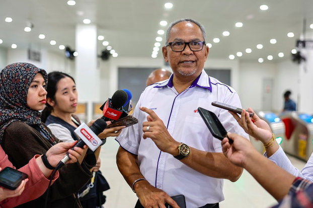 Image from: PM Anwar Rasmi LRT3 Laluan Shah Alam Esok