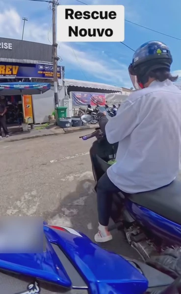 Image from: "Terima kasih orang baik..", Tindakan Lelaki Ini Raih Pujian Ramai