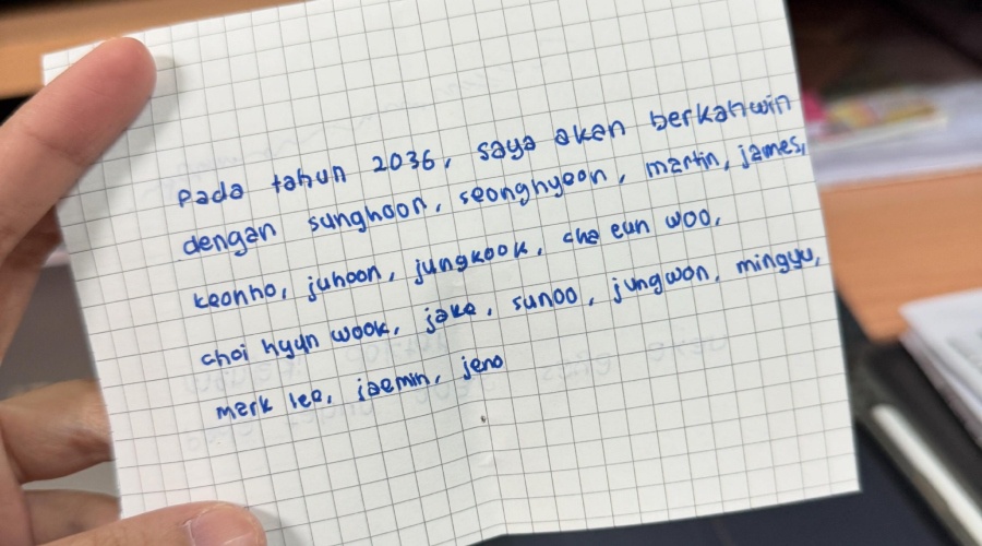 Image from: Kongsi Cita-cita, Jawapan Murid Buat Cikgu 'Sesak Nafas'
