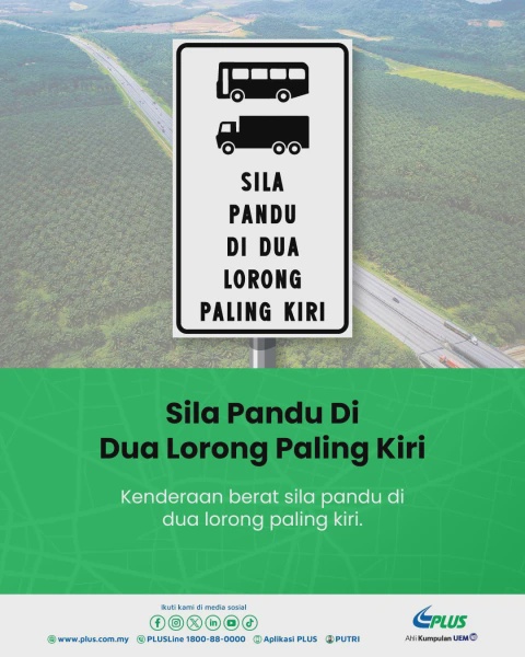 Image from: Rupanya Maksud Papan Tanda Di Lebuhraya PLUS Ramai Tak Tahu