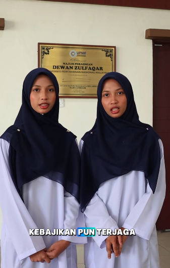 Image from: Ibu Terkorban Dalam Nahas Helikopter, Kembar Teruskan Legasi Sambung Pengajian Di UPNM