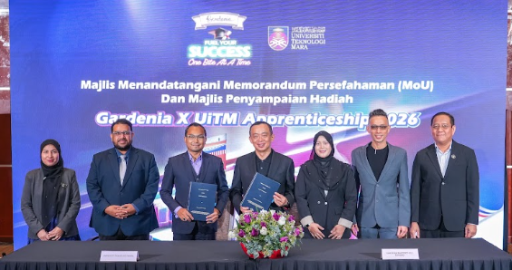 Image from: Gardenia & UiTM Meterai Kerjasama Strategik Melalui Program Apprenticeship 2026