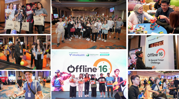 Image from: Gerakan OFFLINE 16 Oleh VitaHealth & Tropicana Himpunkan Lebih 1,900 Peserta, Perkasa Kesejahteraan Mental Menerusi ESG