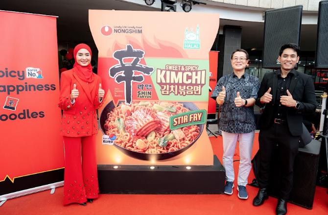 Image from: NONGSHIM Raikan Ulang Tahun Ke-40 SHIN Ramyun Dengan Pelancaran Perisa Baharu Stir Fry Kimchi