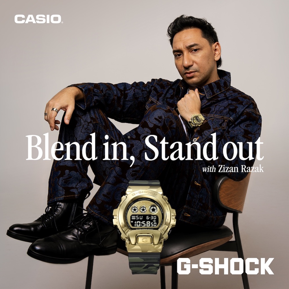 Image from: G-SHOCK Lancar Koleksi Bold Camo, Tampil Rekaan Camouflage Dengan Sentuhan Emas