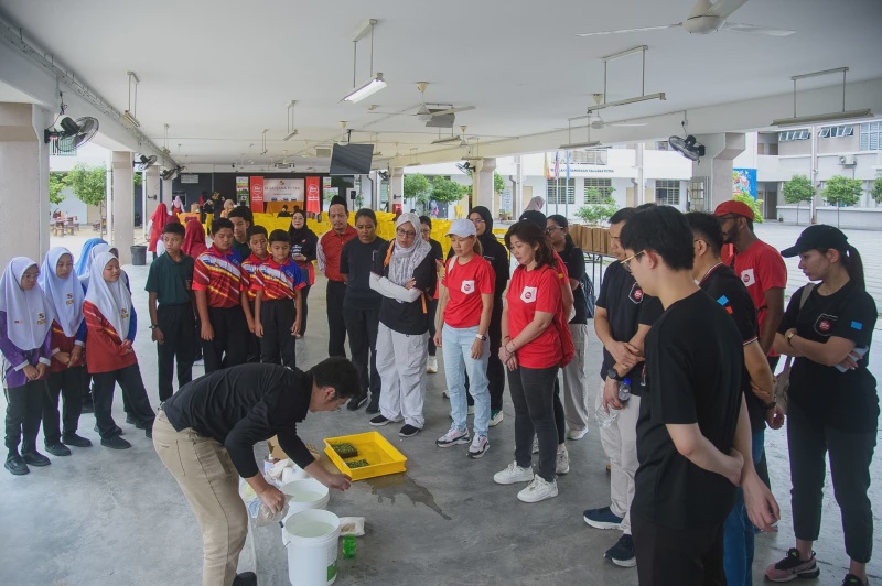 Image from: Sunway XFarms, Tune Protect Perkasa Pendidikan Kelestarian Melalui Projek Hidroponik Di Sekolah