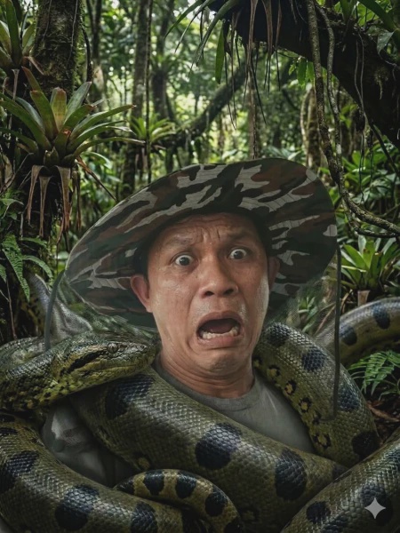 Image from: Lelaki Minta Edit Gambar Nampak Macam Di Hutan Amazon, Hasilnya Lain Macam