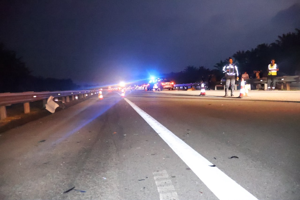 Image from: Empat Penunggang Motosikal Maut Dalam Nahas Di LPT