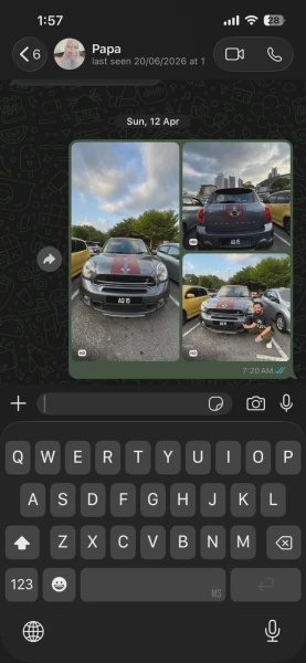 Image from: "Papa Lepaskan Nombor Plat Kesayangan Demi Keluarga" - Kisah Anak Dinamakan Sempena Plat Kereta Undang Sebak