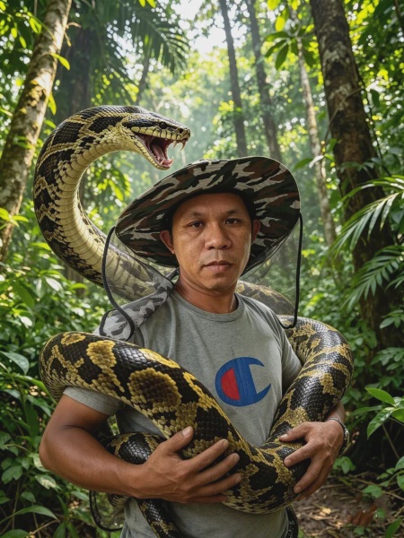 Image from: Lelaki Minta Edit Gambar Nampak Macam Di Hutan Amazon, Hasilnya Lain Macam