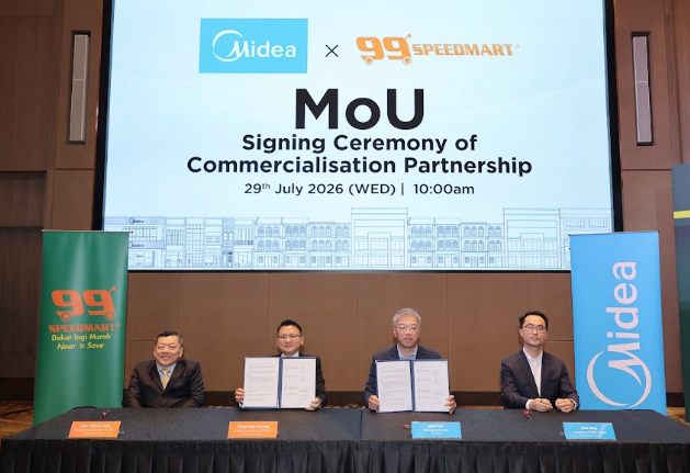 Image from: Midea Bekerjasama Dengan 99 Speed Mart, Perluas Akses Peralatan Rumah Berkualiti Di Seluruh Malaysia