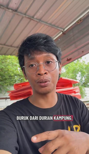 Image from: Lelaki Indonesia Dedah Sebab Durian Malaysia 'Ada Kelas' Berbanding Indonesia