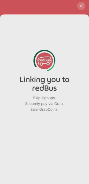 Image from: redBus Bawa Tempahan Bas Antara Bandar & Feri Kepada Pengguna Grab
