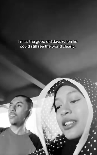 Image from: “Makin Tak Nampak,” Selama Ni Hiburkan Orang, Adik Dedah Budak 46 Hidap Penyakit Mata