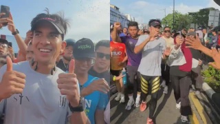 Image from: Syed Saddiq Tamatkan Larian Kesyukuran 170KM, Kutip Dana Lebih RM600,000