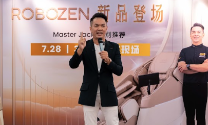 Image from: GrandMaster Jack Lee & Juara Urutan Dunia Nilai ZERO ROBOZEN, Cetus Era Baharu Penilaian Profesional Kerusi Urut