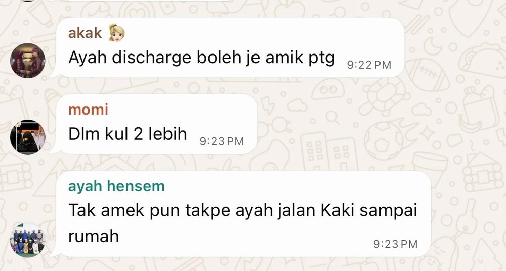 Image from: Dramatik Sangat Ni, Gelagat Ayah 'Merajuk Manja' Buat Ramai Terhibur