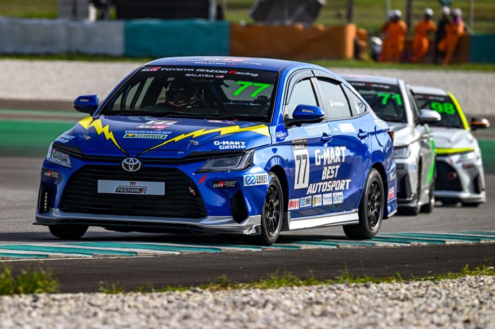 Image from: Tiga Bekas Pelumba Rookie TGR Bersaing Rebut Gelaran Kejuaraaan Keseluruhan Menjelang Pusingan 3 Toyota Vios Gold Championship