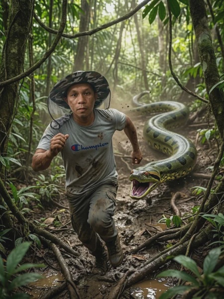 Image from: Lelaki Minta Edit Gambar Nampak Macam Di Hutan Amazon, Hasilnya Lain Macam