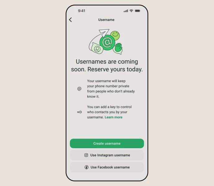 Image from: Mudah Je, Ini Cara Buat 'Reserve Username' Pada WhatsApp