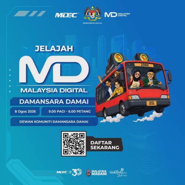 Image from: Jelajah Malaysia Digital 2026 Kembali Bawa Peluang Ekonomi Digital Ke Komuniti Setempat