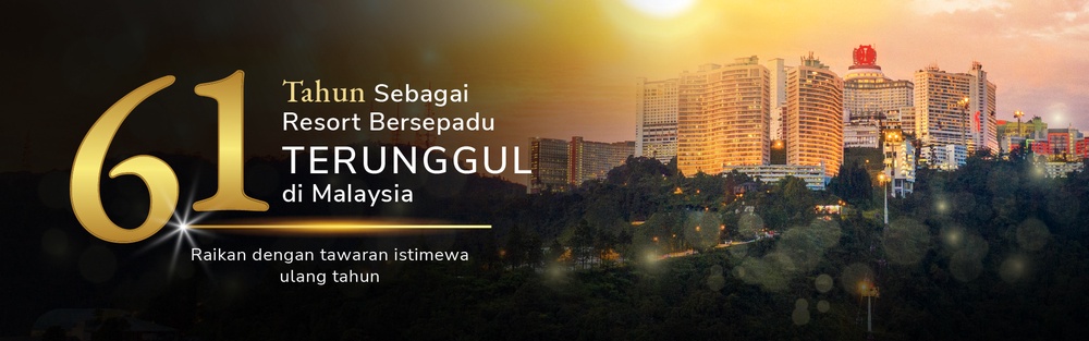 Image from: Resorts World Genting Rai Ulang Tahun Ke-61 Dengan Jualan Kilat 72 Jam