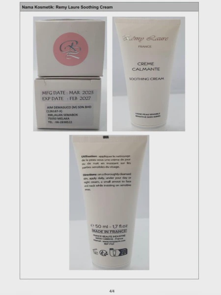 Image from: KKM Batal Notifikasi Produk Krim Dikesan Mengandungi Racun Berjadual