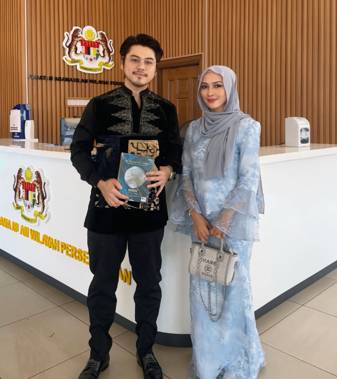 Image from: 'Alhamdulillah,' Kael Kongsi Detik Sah Peluk Islam