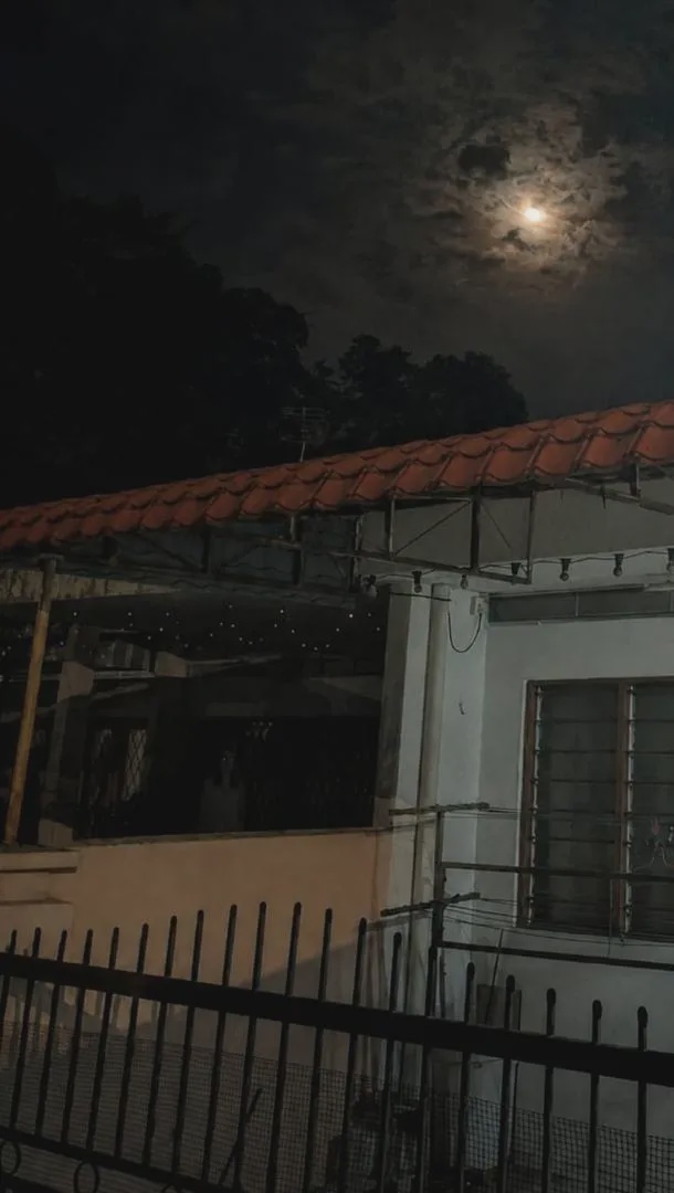 Image from: Niat Nak Tangkap Gambar Bulan, Individu ‘Tersnap’ Sosok Putih Yang Memerhati